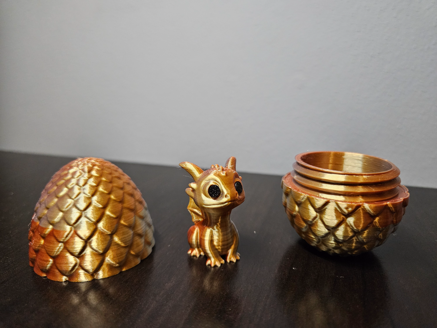 Cute Dragon Egg with Baby Dragon