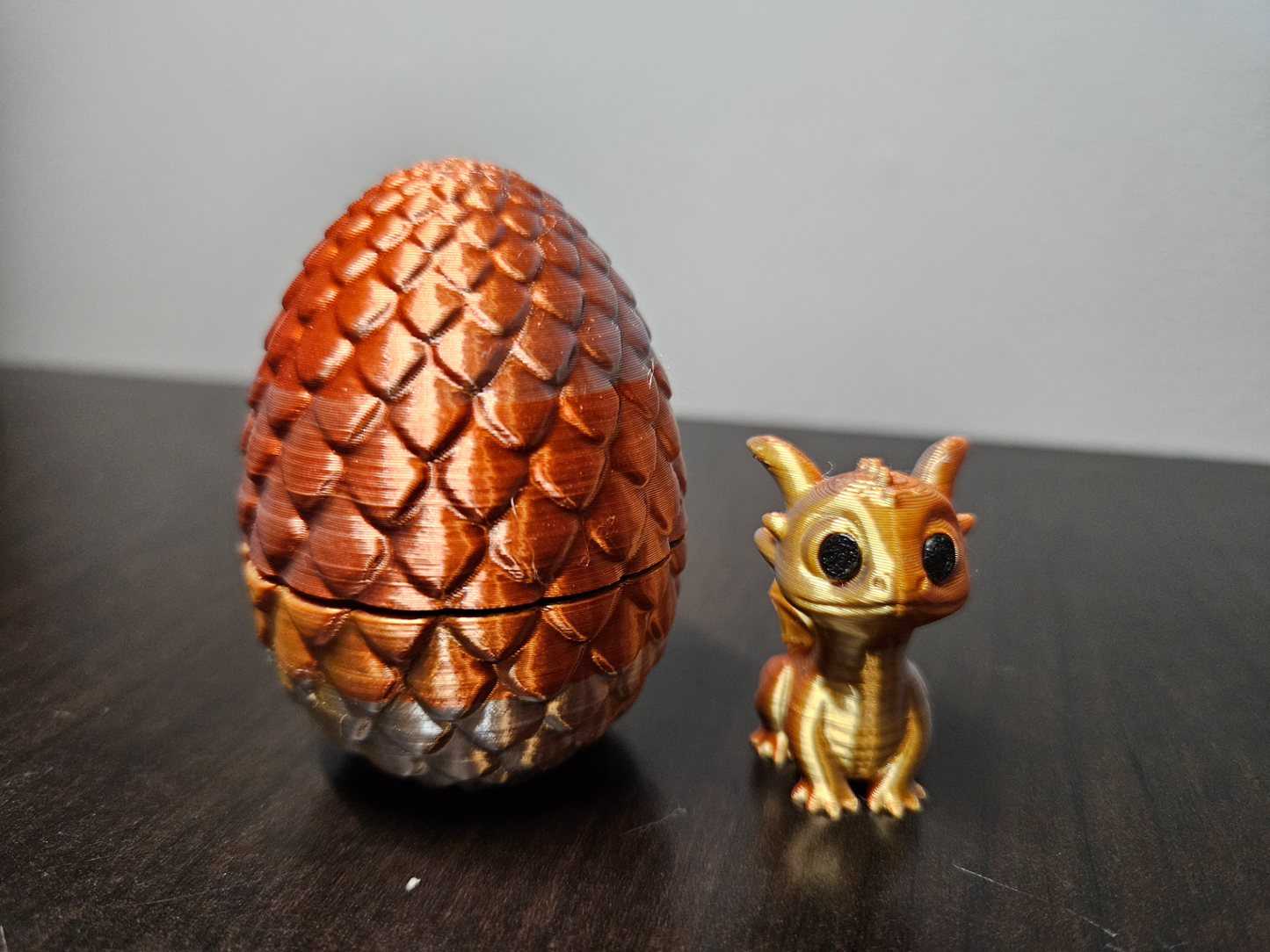 Cute Dragon Egg with Baby Dragon