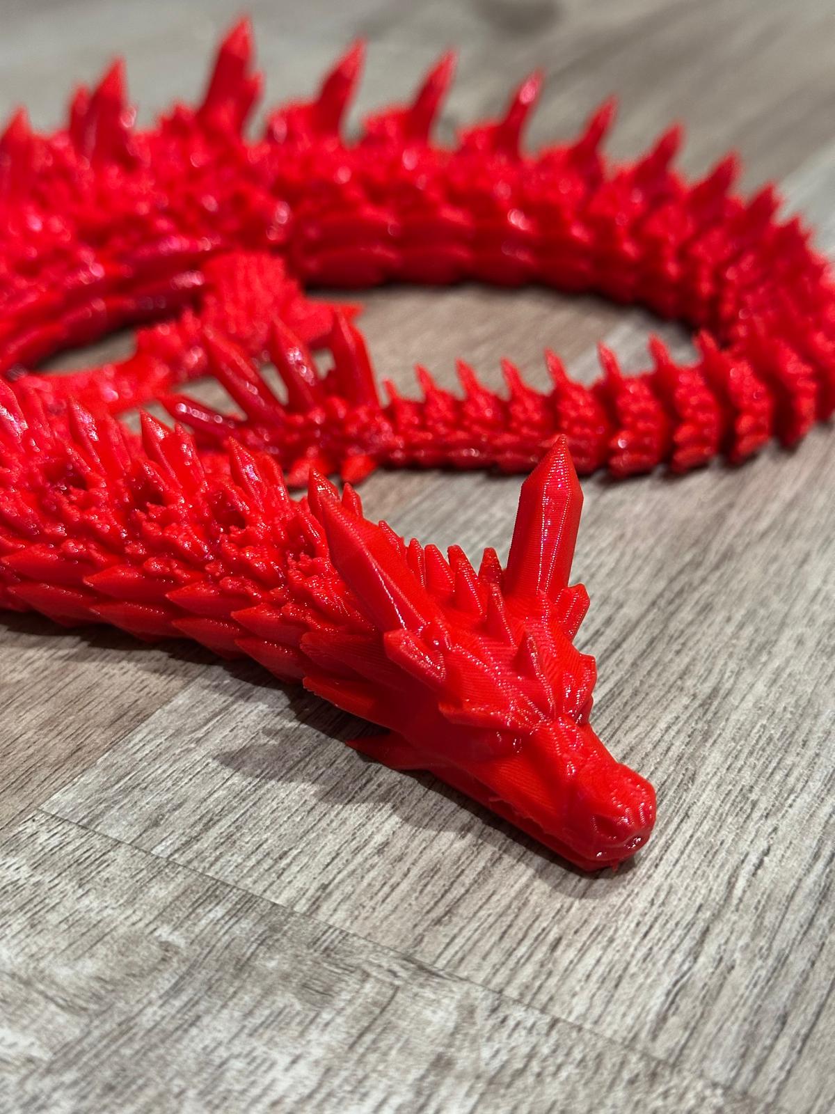Flexible Articulated Crystal Dragon