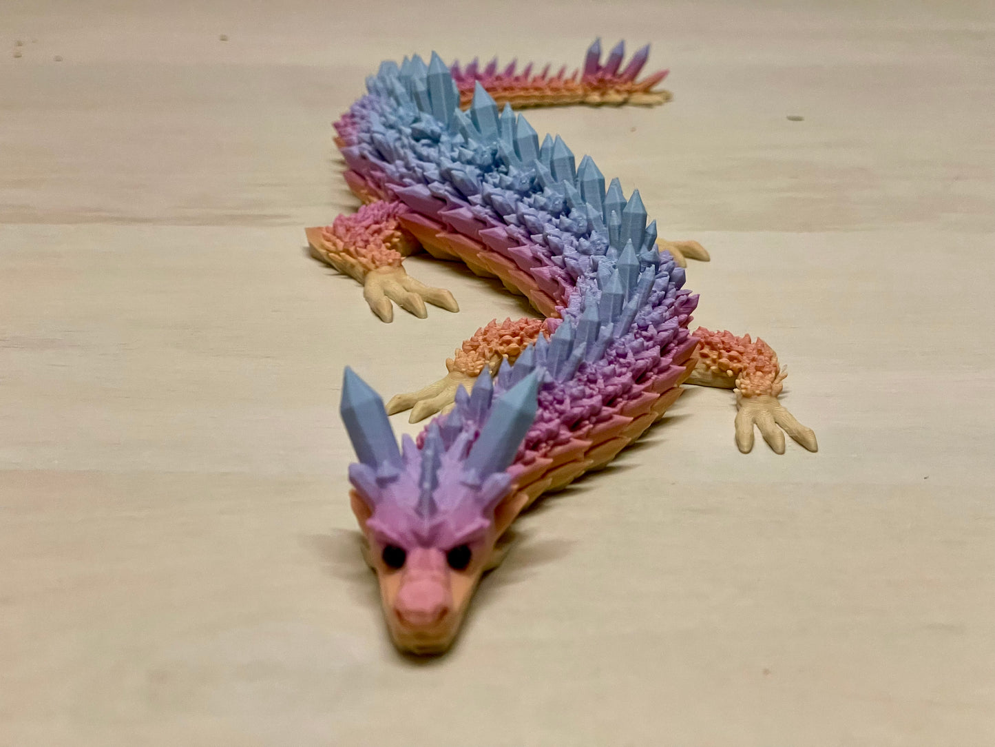 Flexible Articulated Crystal Dragon