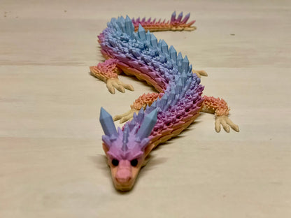 Flexible Articulated Crystal Dragon