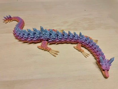 Flexible Articulated Crystal Dragon