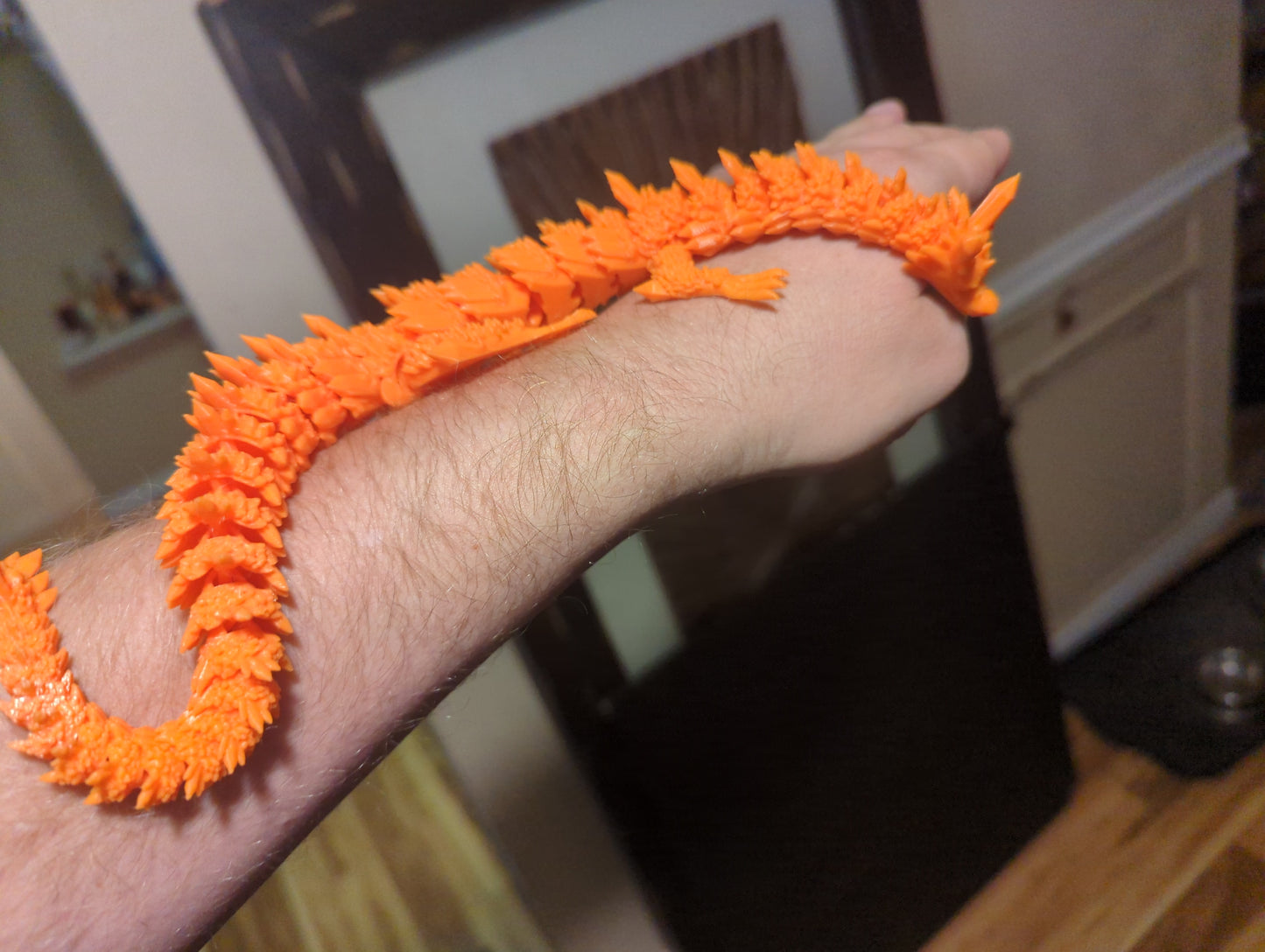 Flexible Articulated Crystal Dragon